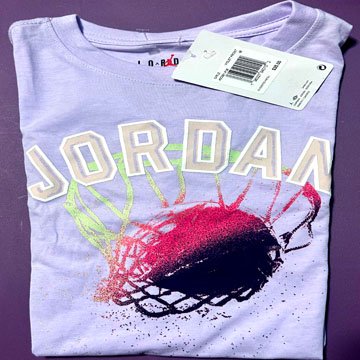 Banner Image for Lavendar Jordan shirt $14.95